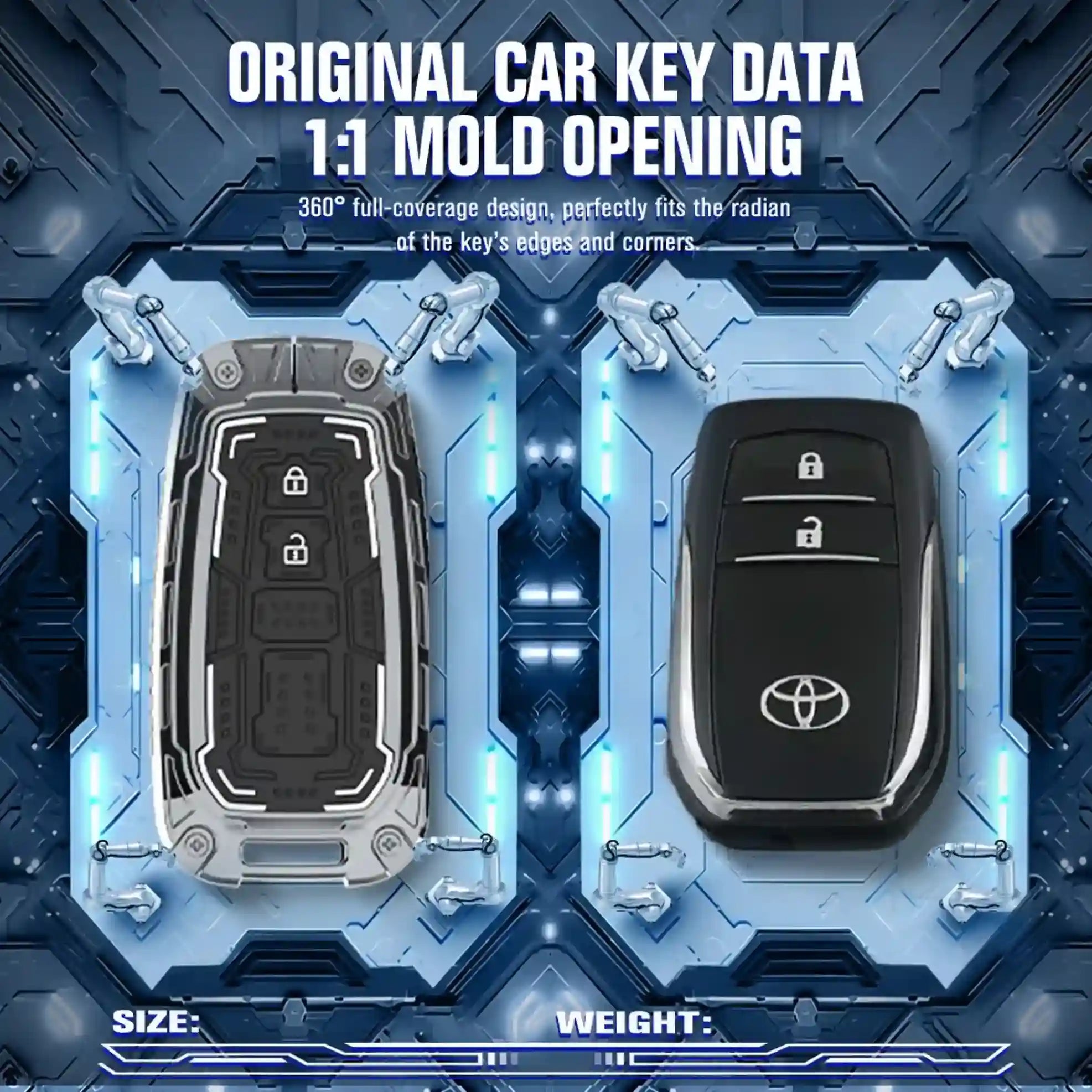 toyota car key cover