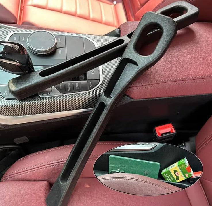 AutoThrill Car Seat Gap Filler Black