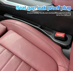 AutoThrill Car Seat Gap Filler Black