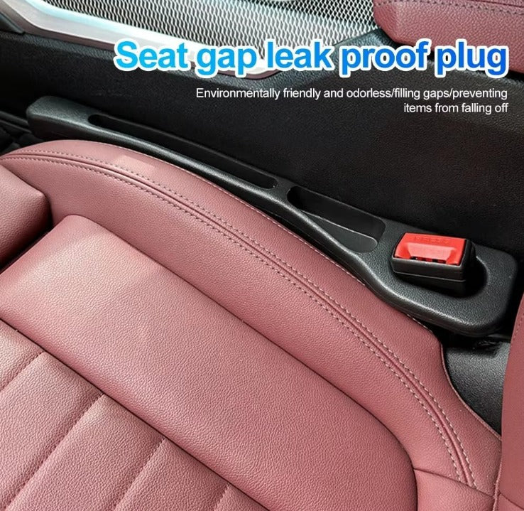 AutoThrill Car Seat Gap Filler Black
