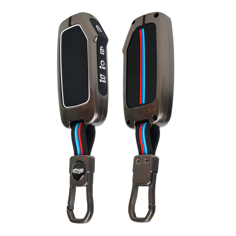 Two car key Cover with visible logo on a white background