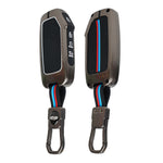 Two car key Cover with visible logo on a white background