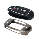 Auto Thrill Premium Key Cover Compatible for Kia 3 Button Flip Key suitable for Seltos, Sonet.