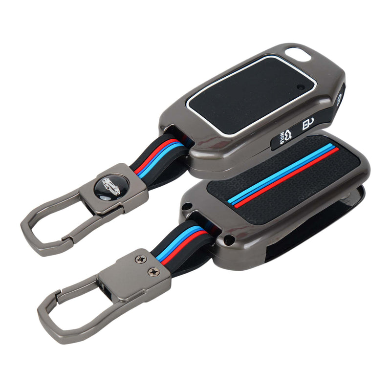 Auto Thrill Premium Key Cover Compatible for Kia 3 Button flip Key suitable for Seltos, Sonet, Sportage, Ionic, Carens, EV9, EV3