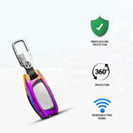 AUTO THRILL Premium Multi Violet Metal Key Cover Compatible with Hyundai i20, Creta, Venue, Tucson, Alcazar, Verna, Xcent, Aura, Elantra 3 Button Smart Key Special Feature Visibilitye in low-ligh Condition