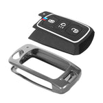AutoThrill Premium Key Cover Compatible with Tata Tiago | Nexon | Altroz | Safari | Storme | Zest | Bolt | Tigor | Punch | Hexa 3 Button Flip Key