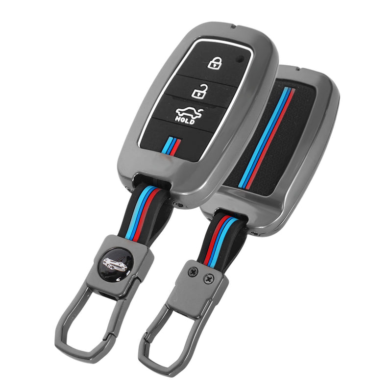 kia Car key Cover with remote control on a white background