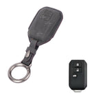 Suzuki smart key leather case black key cover for Baleno Brezza Celerio Ignis Rumion Glanza 2 button key