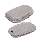 kia leather Gray key cover