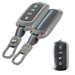 Auto Thrill Metal Key Cover for Tata Curvv Sierra & EV – Compatible with 4 Button Smart Key