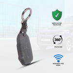 kia leather Gray key cover