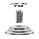 Auto Thrill Metal Key Cover for Tata Curvv Sierra & EV – Compatible with 4 Button Smart Key