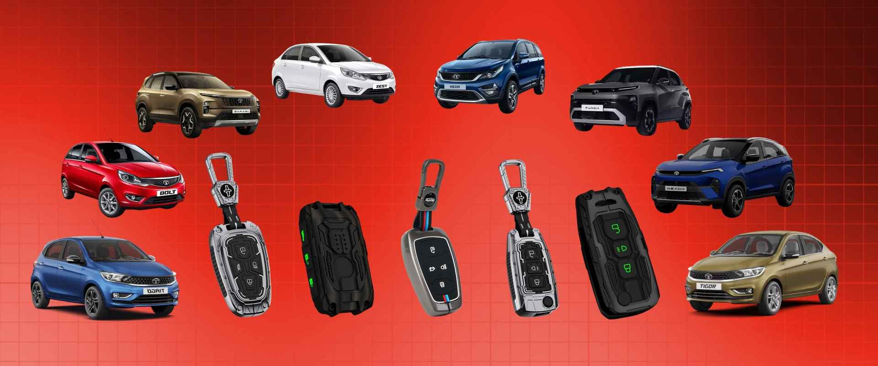 Shop Premium Tata Key Covers for Every Model