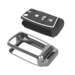 Skoda Volkswagen key cover with metal frame and soft inner case