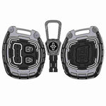 Auto Thrill Premium Cortex Silver Key Cover Compitable for Suzuki Swift | Ertiga | Wagonr | Celerio | Swift Dzire | Alto | Fronx | Brezza | S Presso | Ignis | 2 Button Remote Key