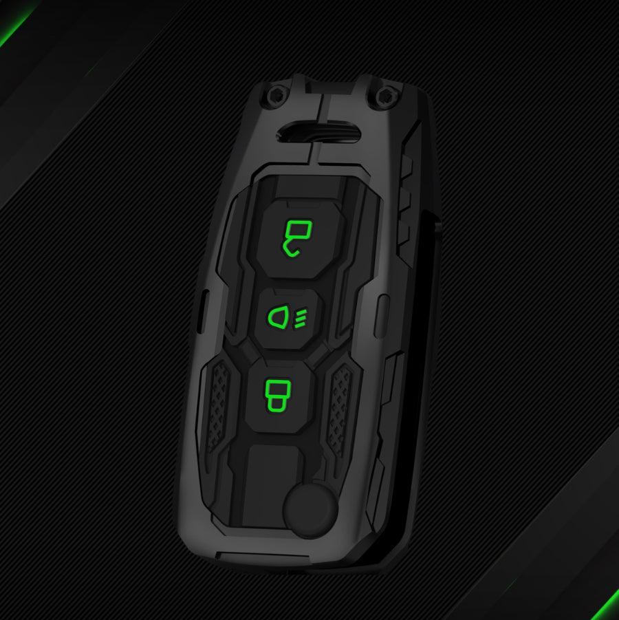 AutoThrill Premium Transform Key Cover Compatible with Tata Tiago | Nexon | Altroz | Safari | Storme | Zest | Bolt | Tigor | Punch | Hexa 3 Button Flip Key